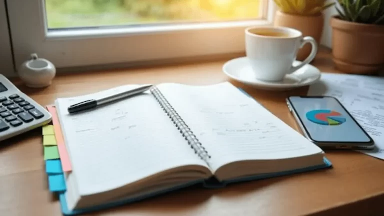 Como fazer um caderno de organização financeira e controlar despesas